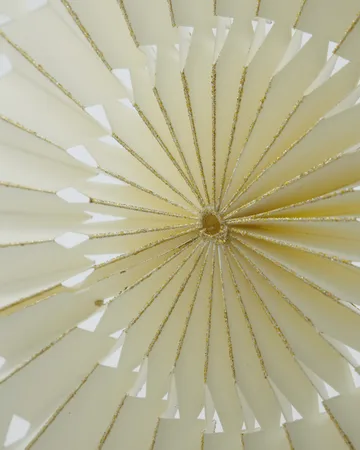 Enfeites de Natal Stelle, 3 peças - Off-White, Ø20 cm - House Doctor