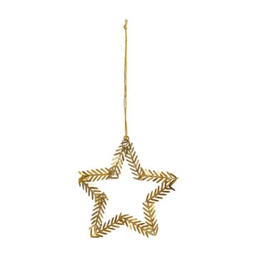 Estrela decorativa suspensa Lamet - latão - House Doctor