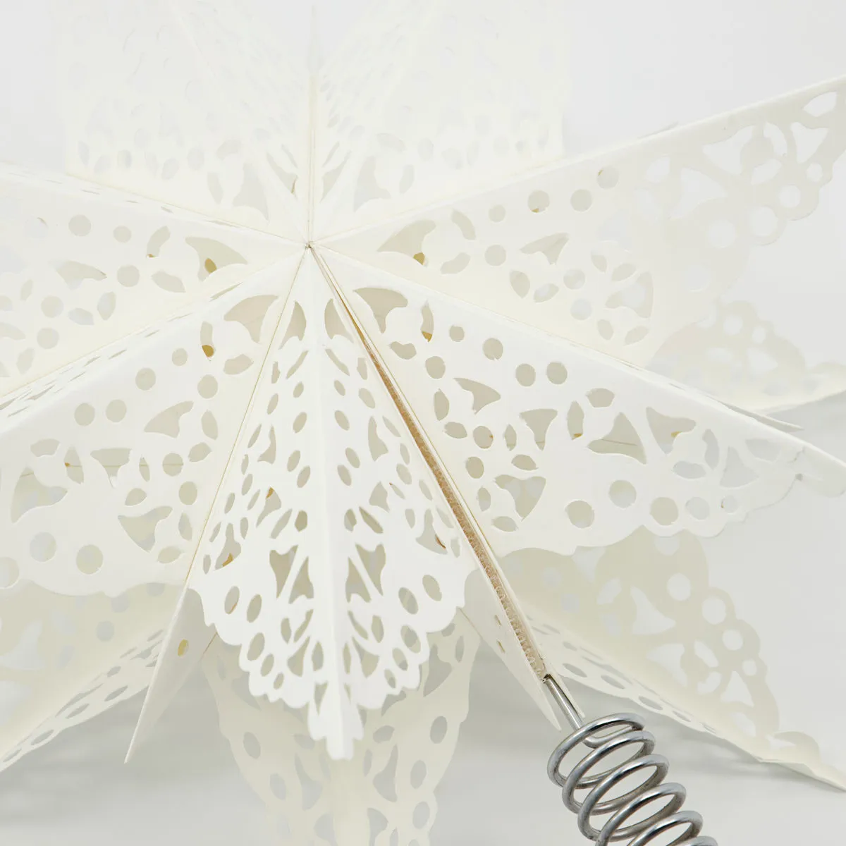 Estrela topo Clip Ø30 cm, Branco  House Doctor