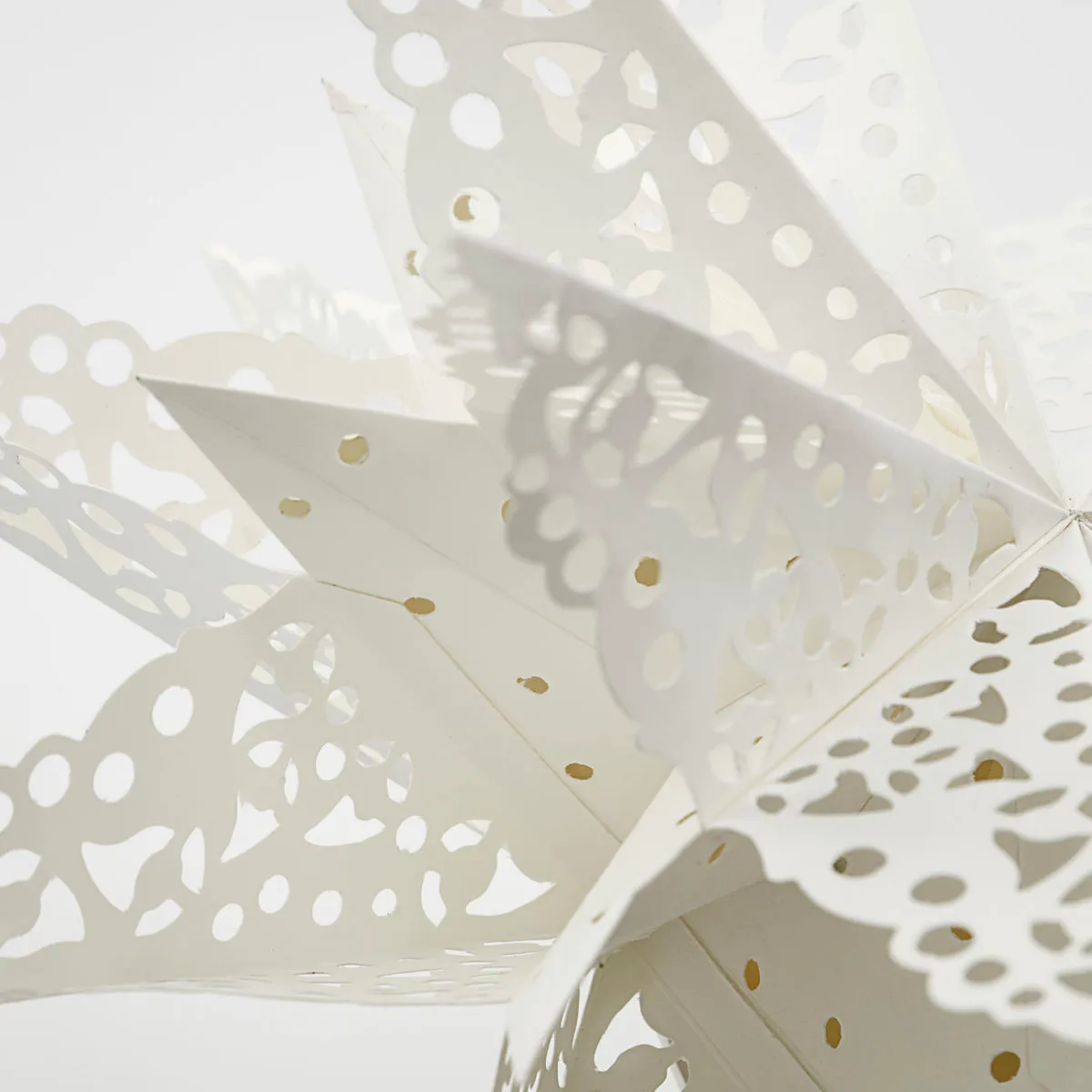 Estrela topo Clip Ø30 cm, Branco  House Doctor