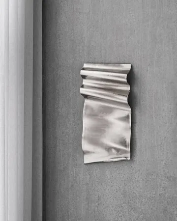 Faha wall art 30x60 cm - Acabamento prateado - House Doctor