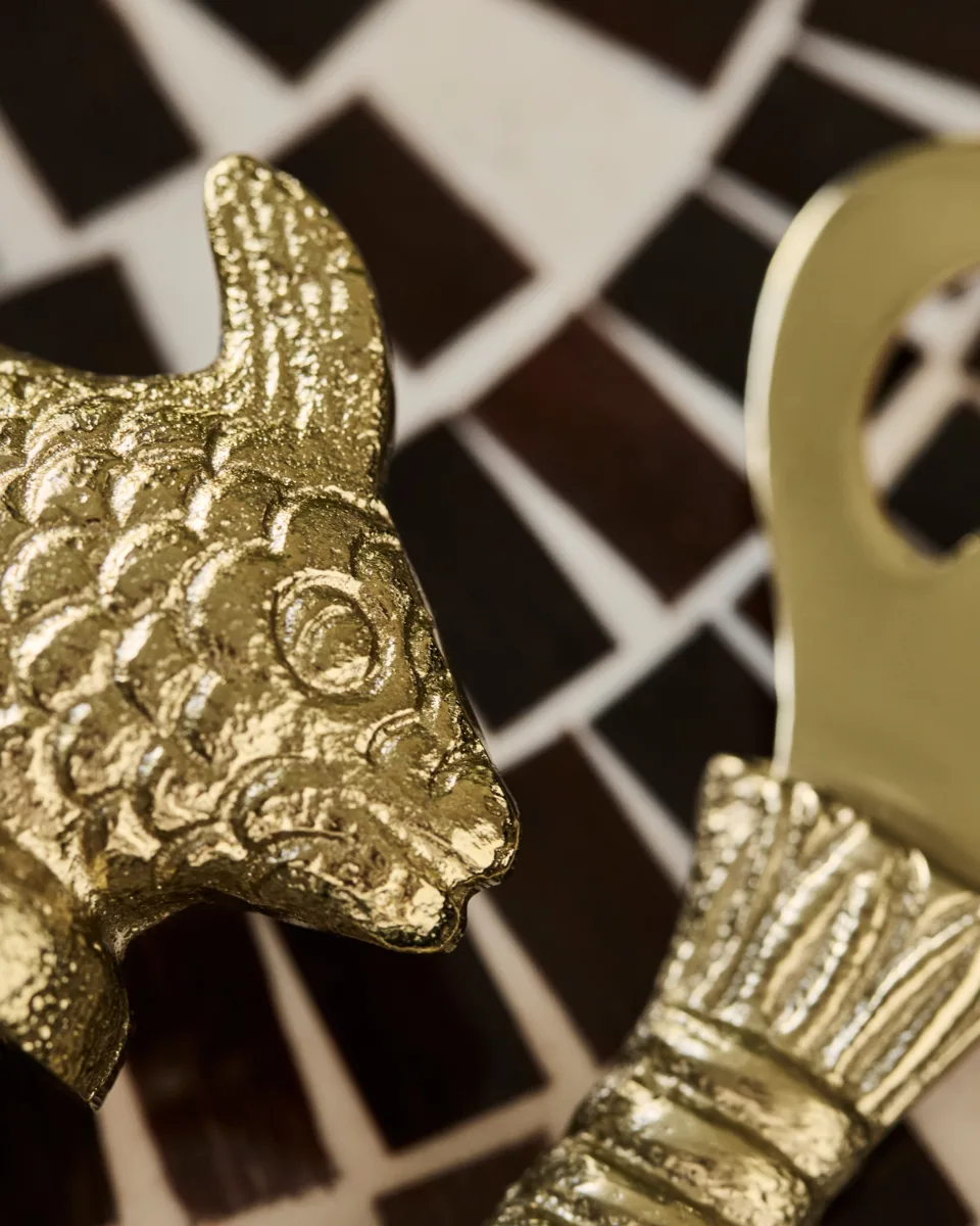 Fish conjunto de bar 2 peças, Ouro antigo House Doctor