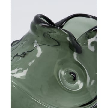 Fish vaso 17,5 cm - Cinza fumado - House Doctor