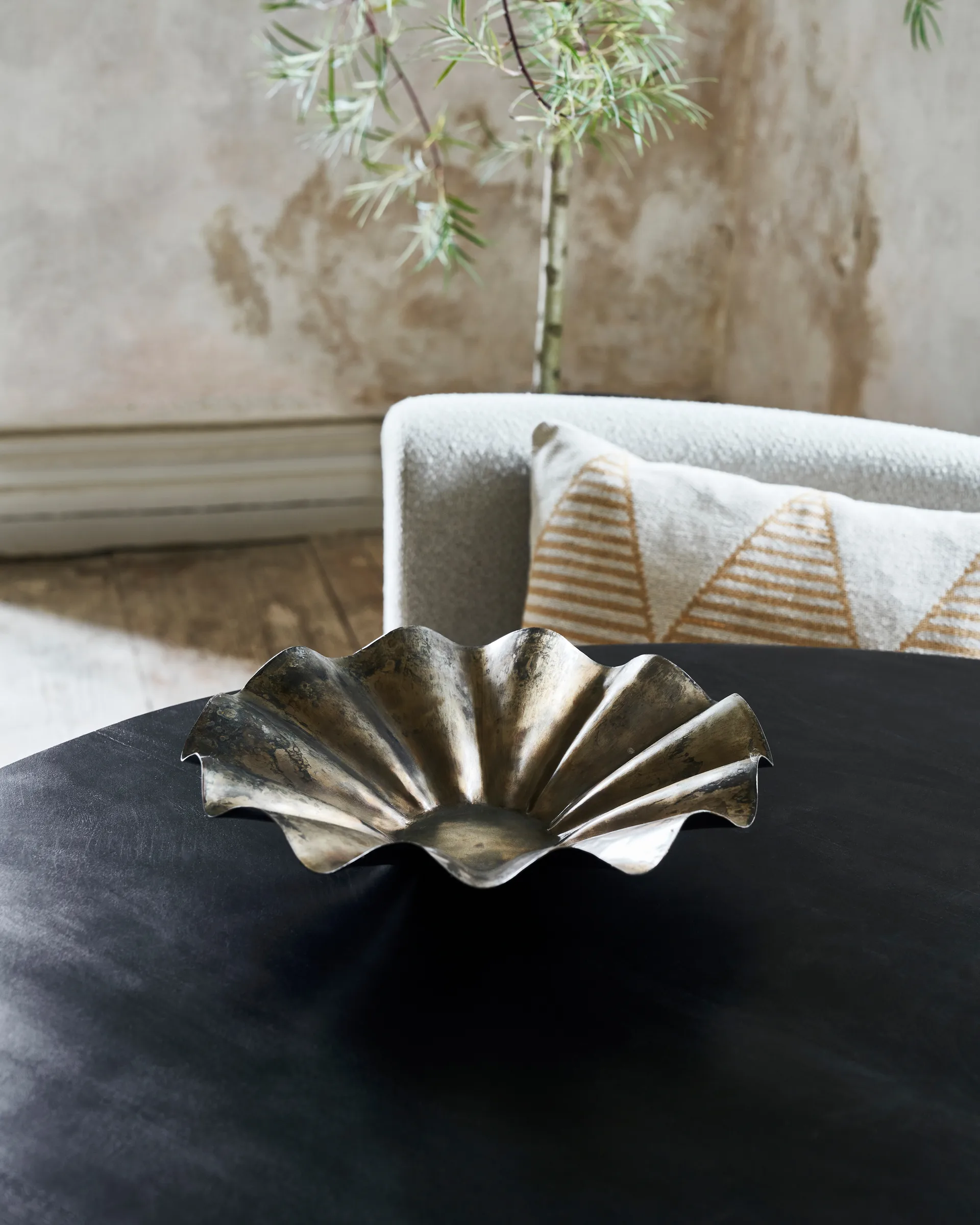 Flood tigela Ø35 cm, Marrom Antigo House Doctor