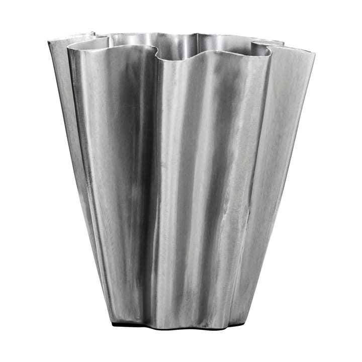 Flood vaso 13 cm - Prateado escovado - House Doctor