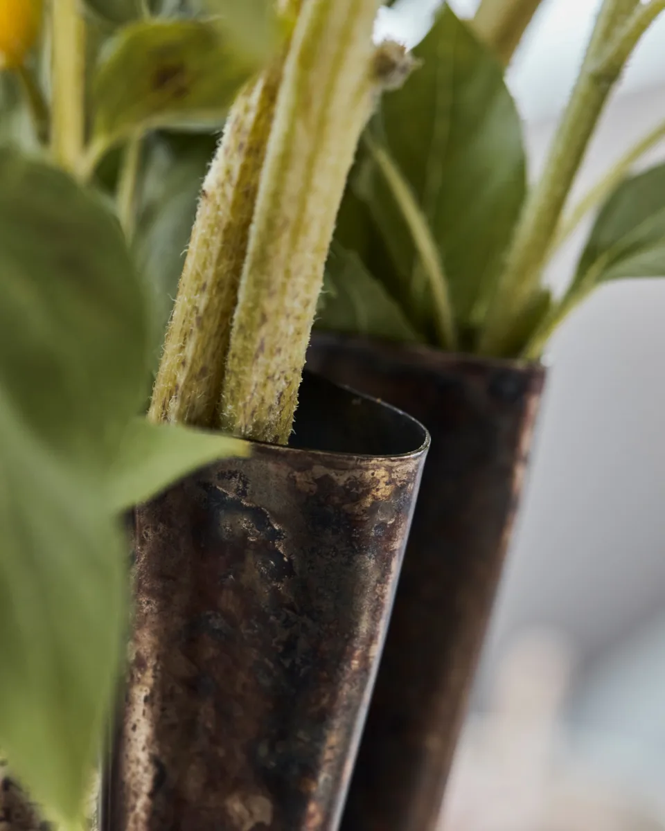 Flood vaso Ø23 cm, Antigo castanho House Doctor