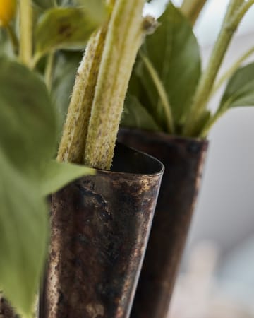 Flood vaso Ø23 cm - Antigo castanho - House Doctor