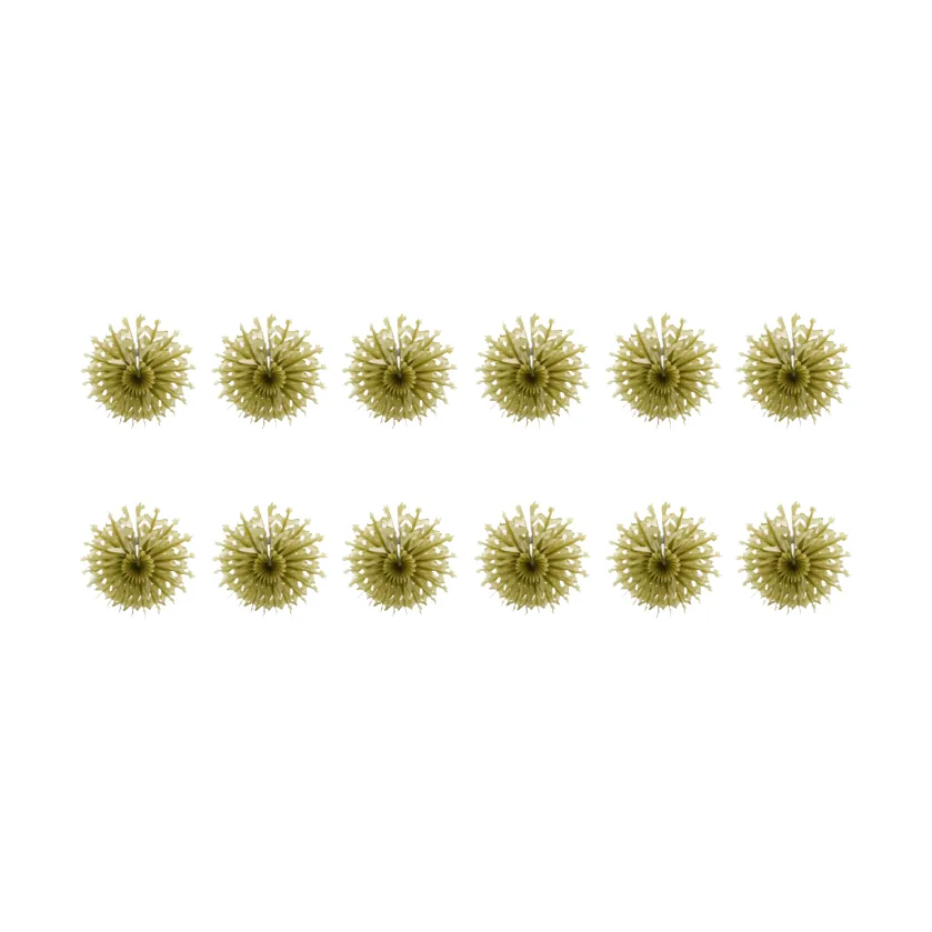 Fold estrelas de papel 12 unidades, Dourado House Doctor