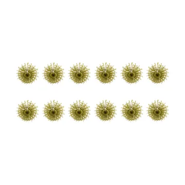 Fold estrelas de papel 12 unidades - Dourado - House Doctor