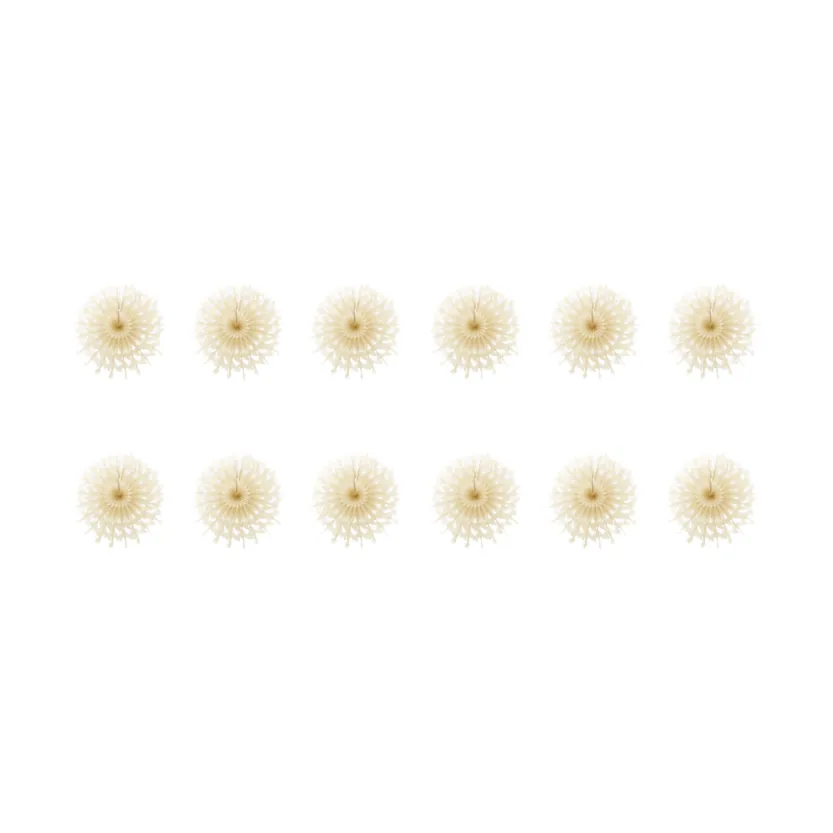 Fold estrelas de papel 12 unidades, Marfim House Doctor