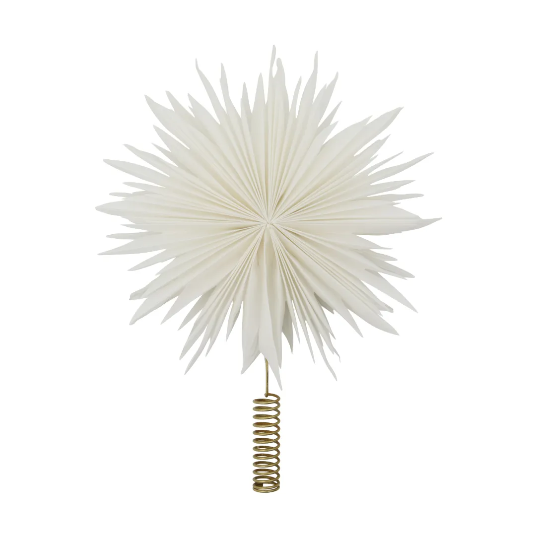 Gant estrela de topo Ø28 cm, Branco House Doctor