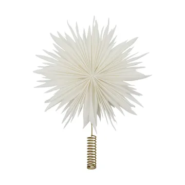 Gant estrela de topo Ø28 cm - Branco - House Doctor