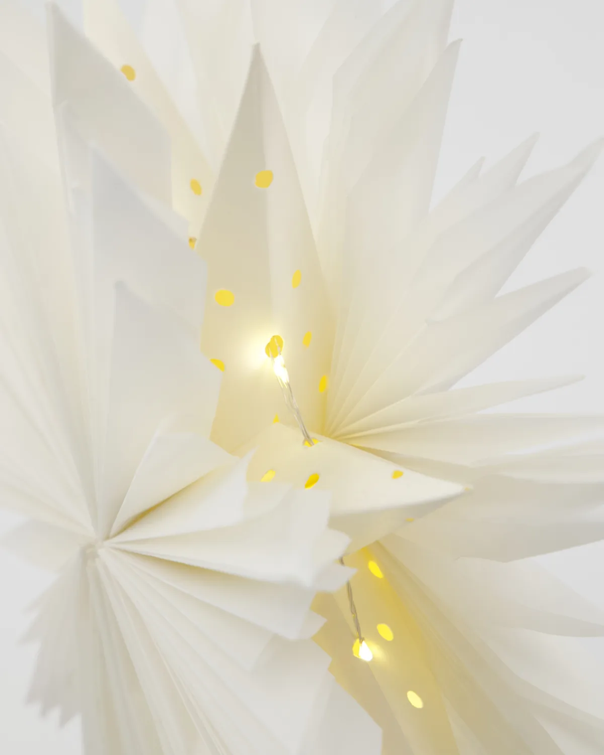 Gant estrela de topo Ø28 cm, Branco House Doctor