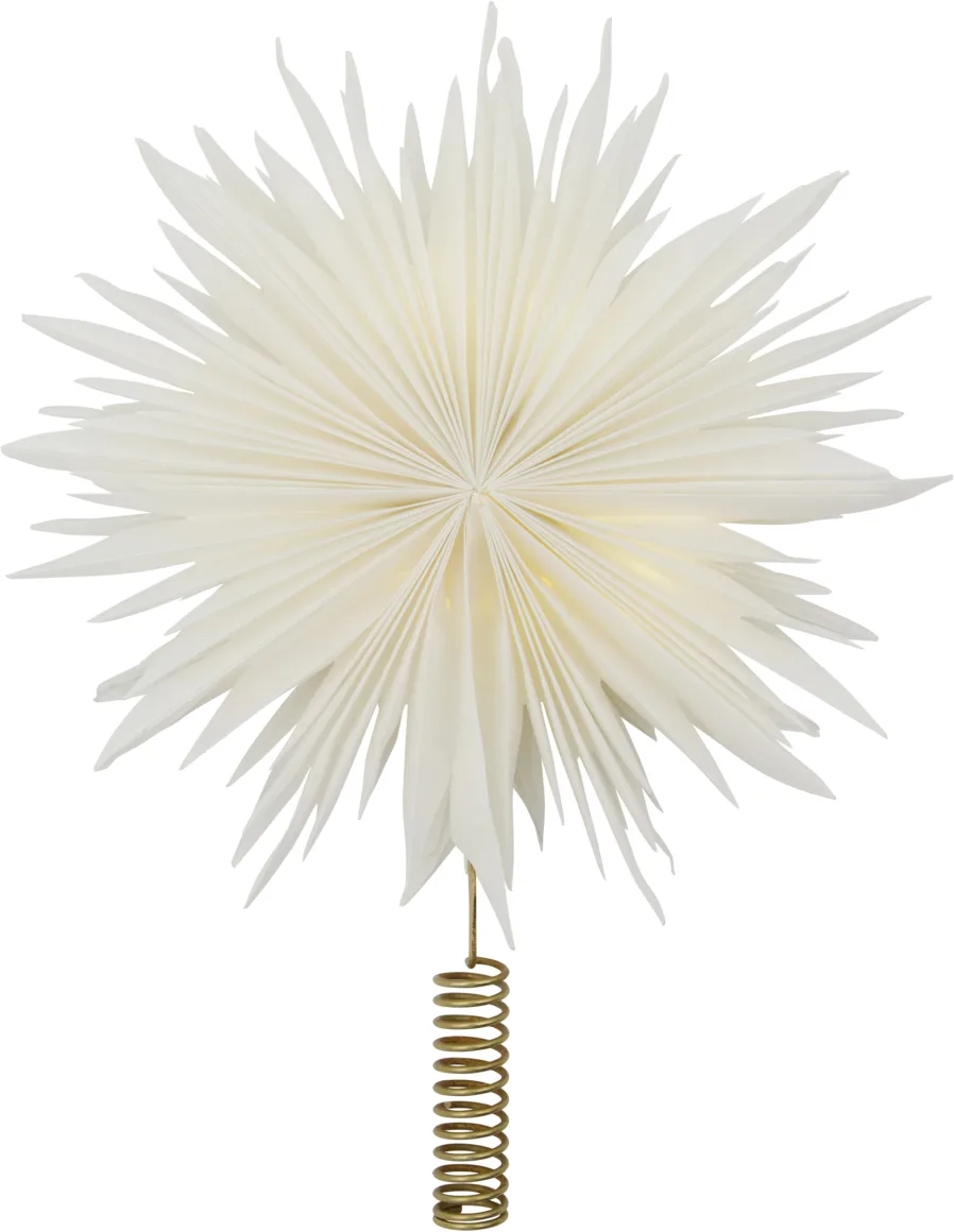 Gant estrela de topo Ø28 cm, Branco House Doctor