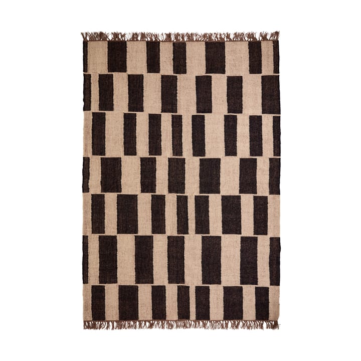Graph tapete - Preto-natural, 160x230 cm - House Doctor