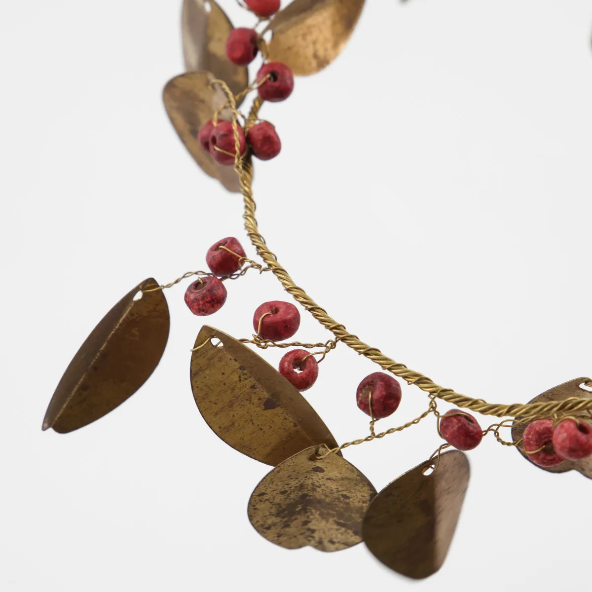 Grinalda de Natal Auric Ø12 cm, Latão House Doctor