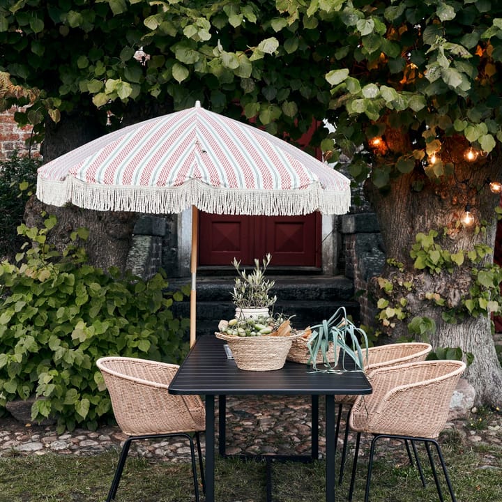 Guarda-sol Umbra Ø190 cm, Red-green House Doctor