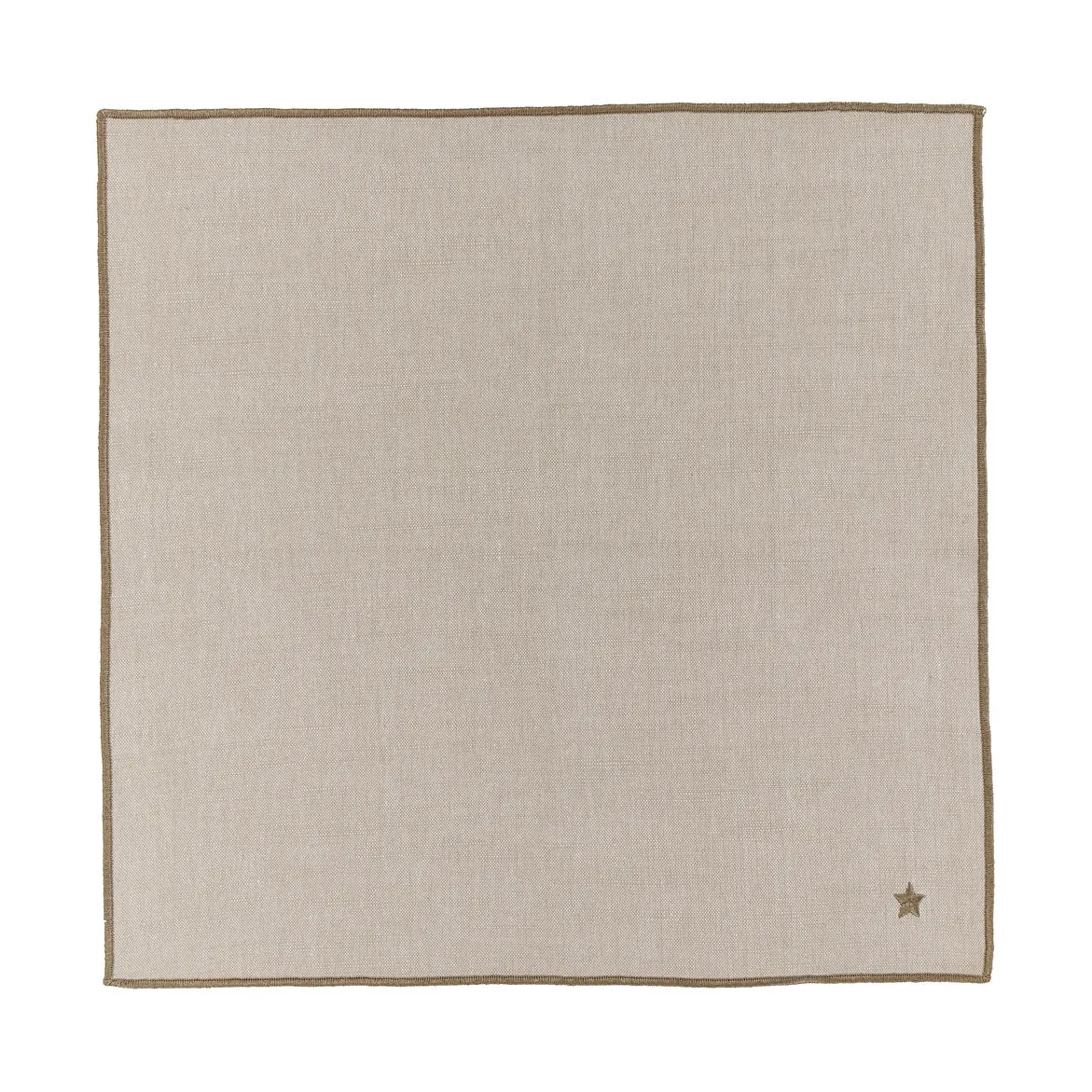 Guardanapo de tecido Twinkle 40x40 cm 4 unidades , Taupe House Doctor