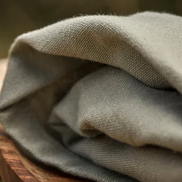 Guardanapos Real 40x40 cm 4 unid. - Verde-oliva - House Doctor