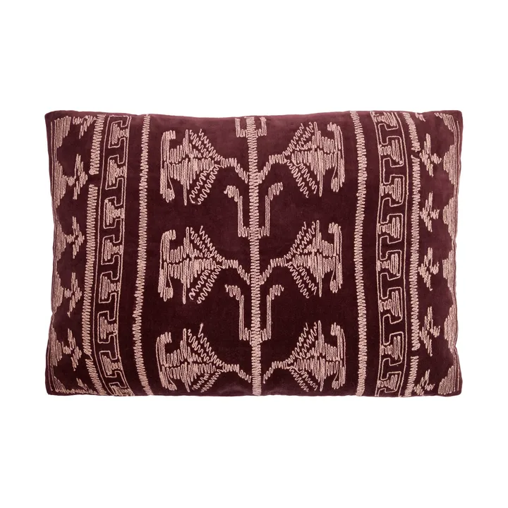 Harlov almofada decorativa - Chocolate negro, 40x60 cm - House Doctor