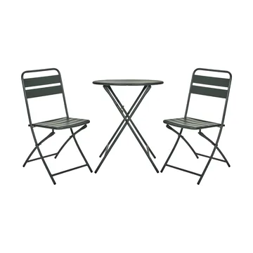 Helo conjunto de café com 2 cadeiras - Verde - House Doctor