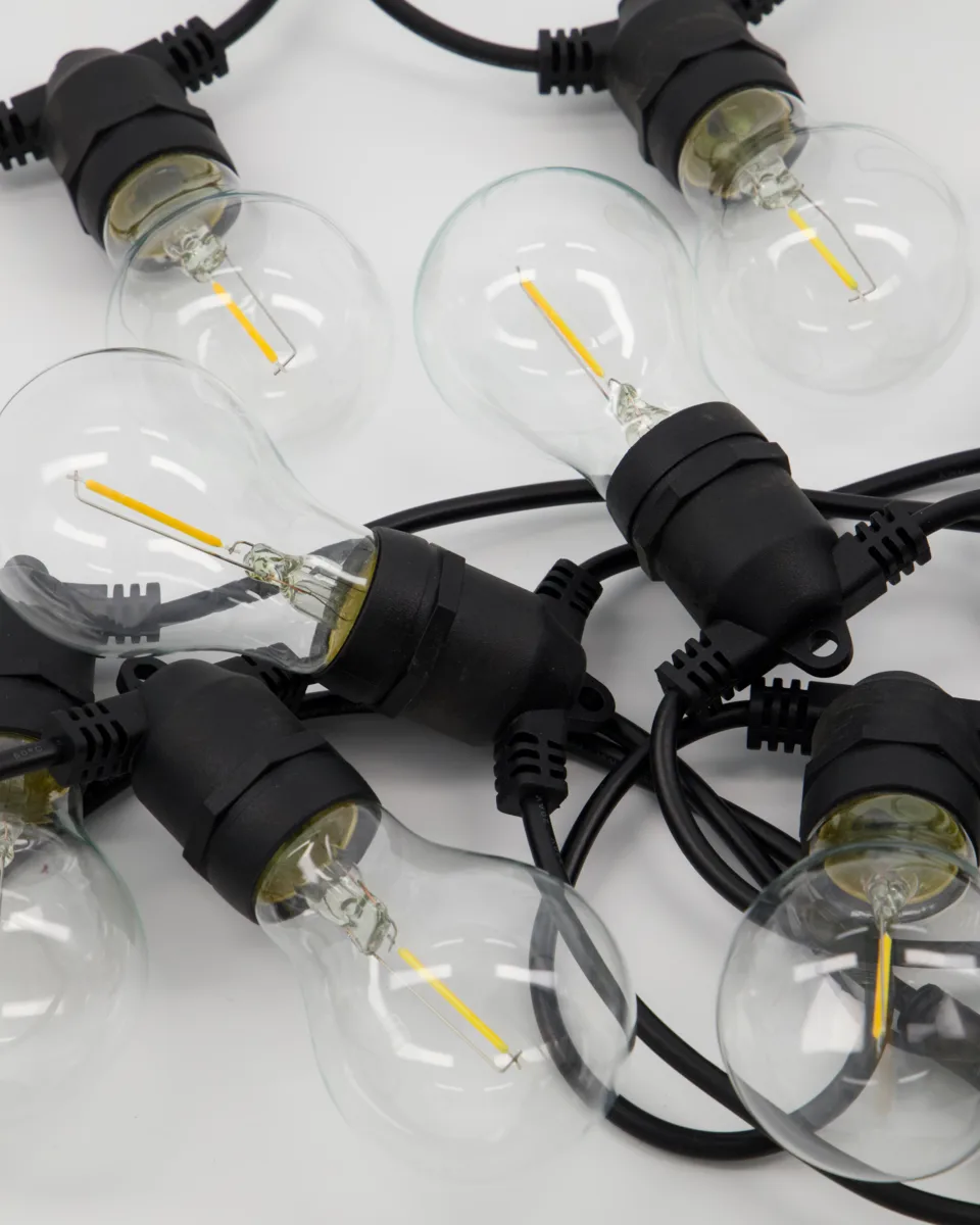 House Doctor luzes decorativas 840 cm, Preto House Doctor