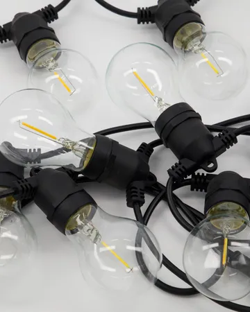 House Doctor luzes decorativas 840 cm - Preto - House Doctor