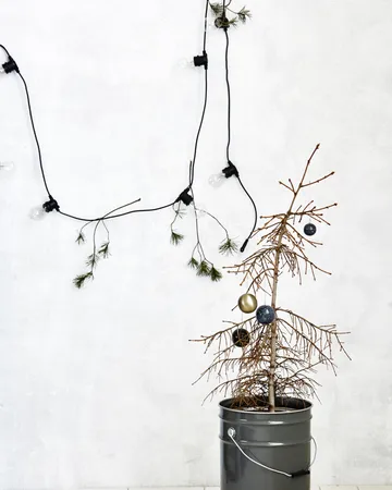 House Doctor luzes decorativas 840 cm - Preto - House Doctor