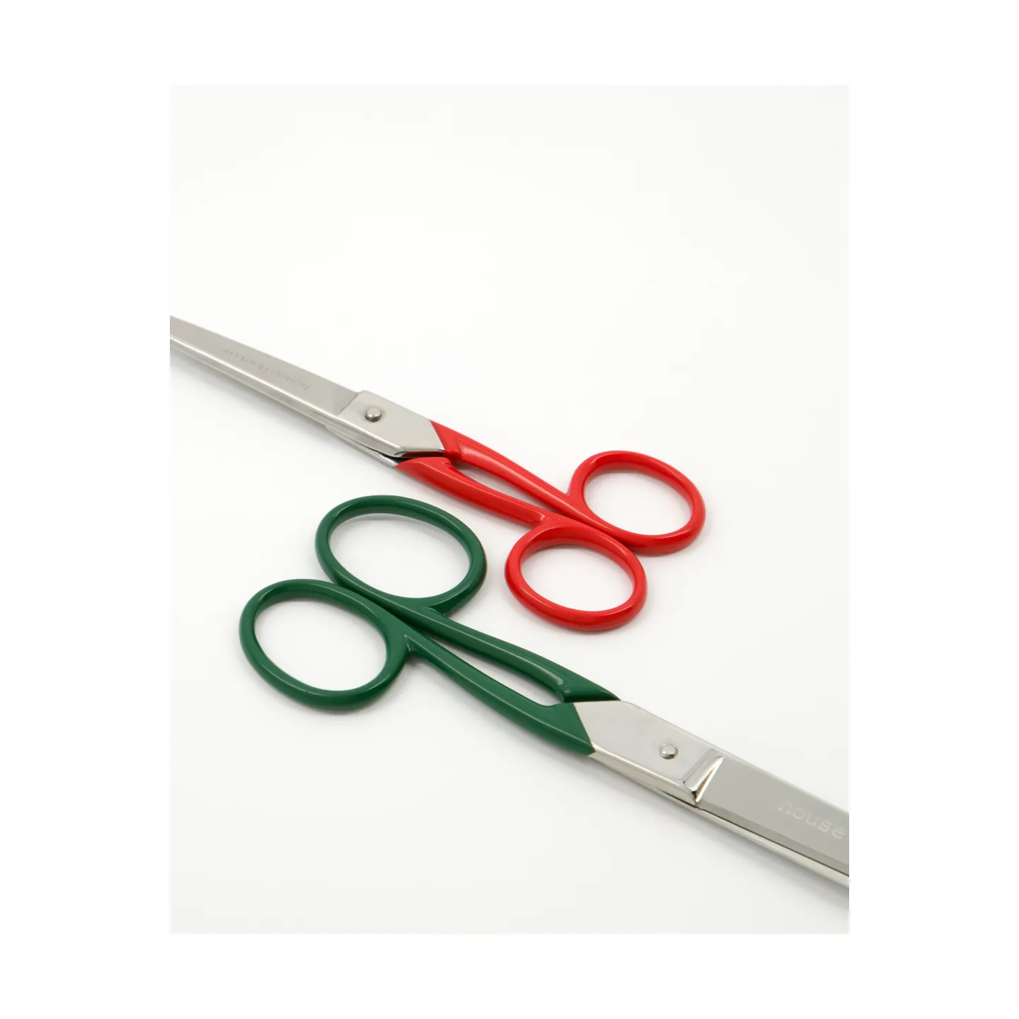 House Doctor tesouras 2 peças, Vermelho, verde House Doctor