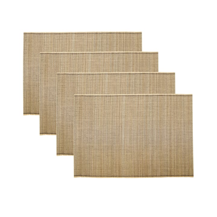 Individual de mesa Bamboo 33x45 cm, conjunto de 4 - natural - House Doctor