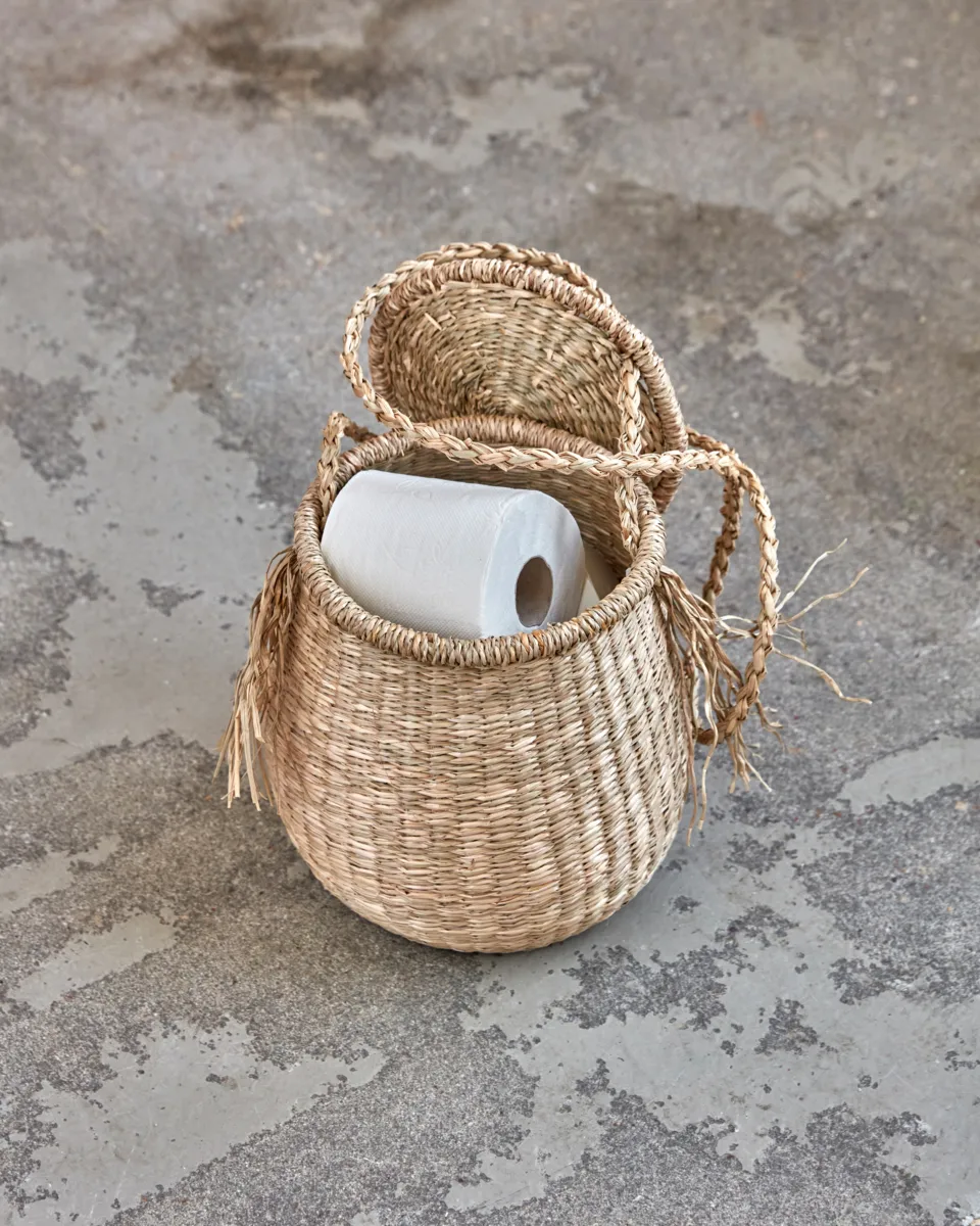 Isa cesto de armazenamento Ø23 cm, Natural House Doctor