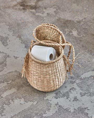 Isa cesto de armazenamento Ø23 cm - Natural - House Doctor