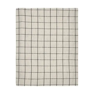 Join toalha de mesa 150x260 cm - Preto-branco sujo - House Doctor