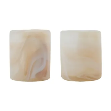 Kae suporte para vela Ø7x8 cm - Bege - House Doctor