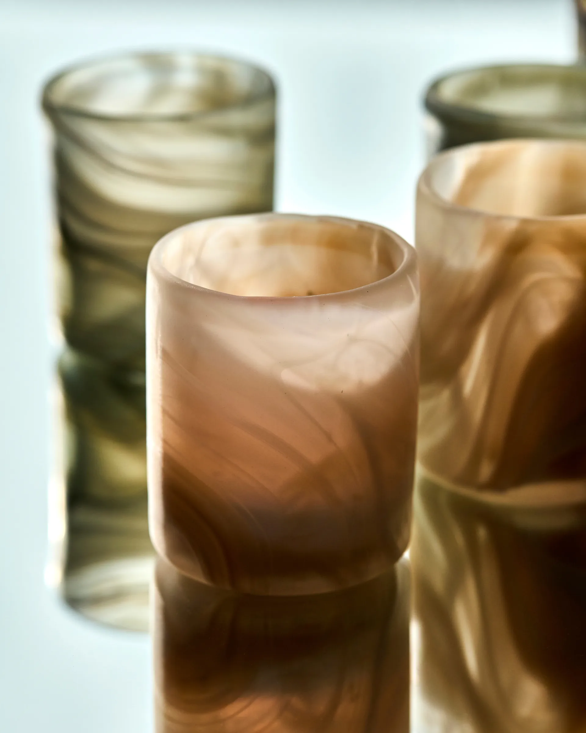 Kae suporte para vela Ø7x8 cm, Bege House Doctor