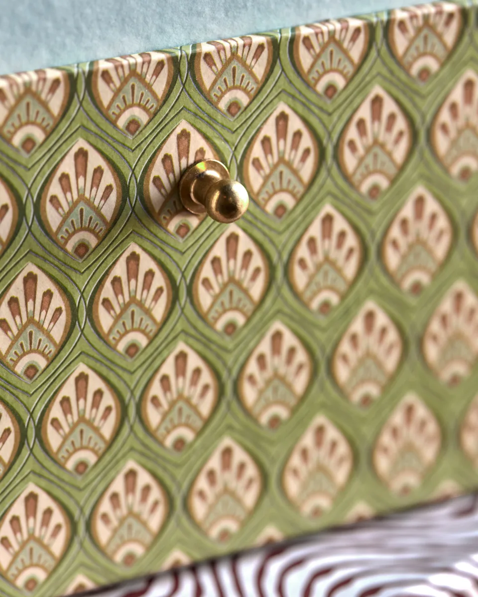 Keep caixa de armazenamento vermelho-caqui, 2 peças House Doctor