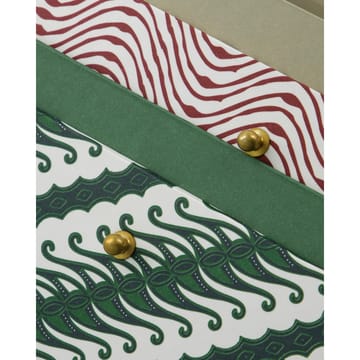 Keep caixa de armazenamento vermelho-verde - 2 peças - House Doctor