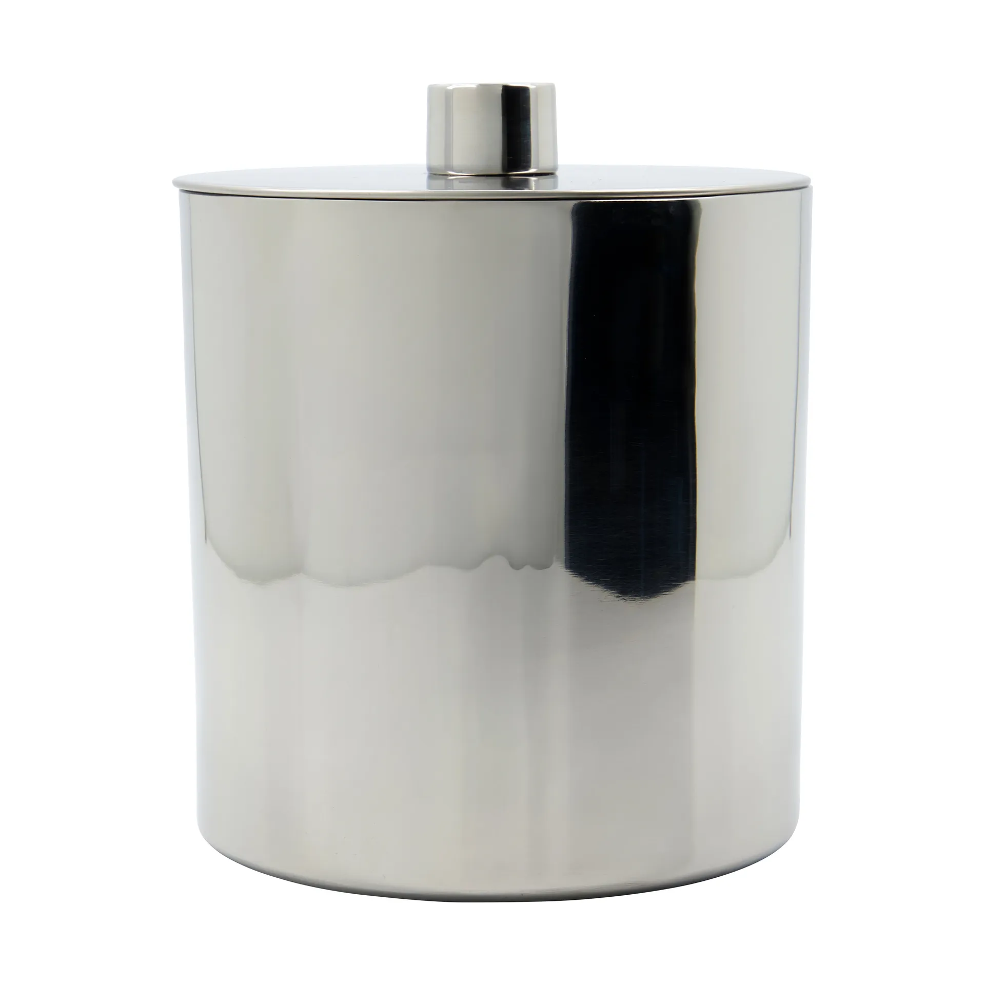 Kett balde Ø15,5x16 cm, Acabamento prateado House Doctor