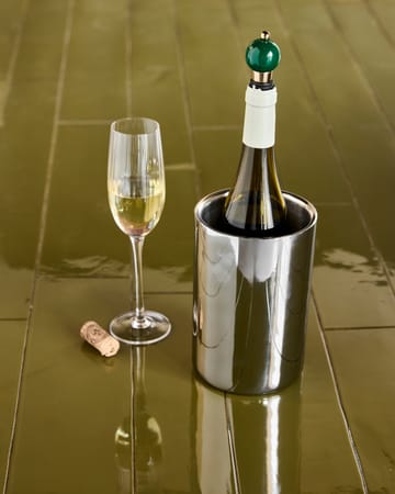 Kett resfriador de vinho Ø12,5x18 cm - Acabamento prateado - House Doctor
