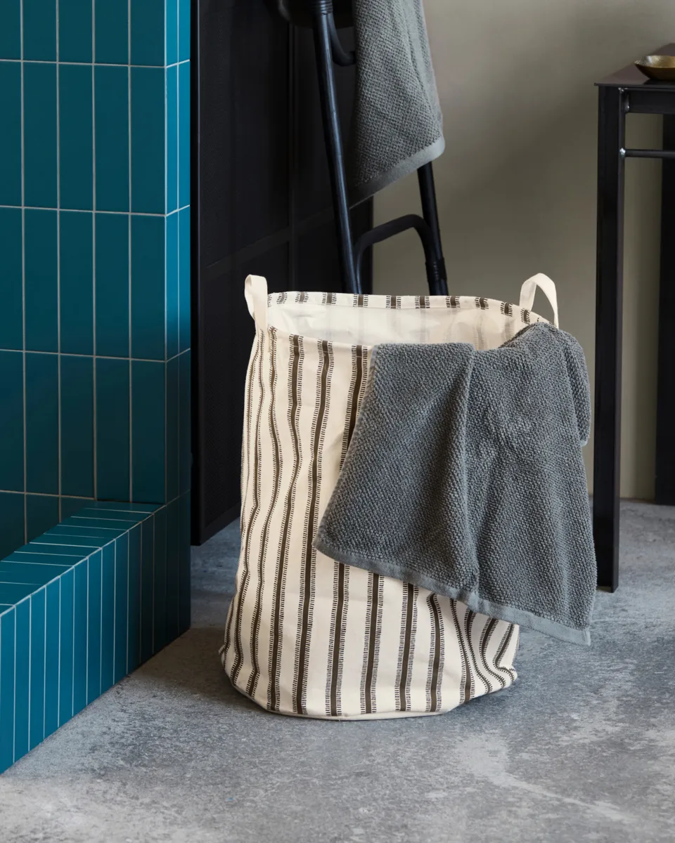 Laundry saco para roupa suja Ø40x50 cm, Castanho claro House Doctor