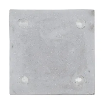 Marb castiçal 20x20x20 cm - Cinzento - House Doctor