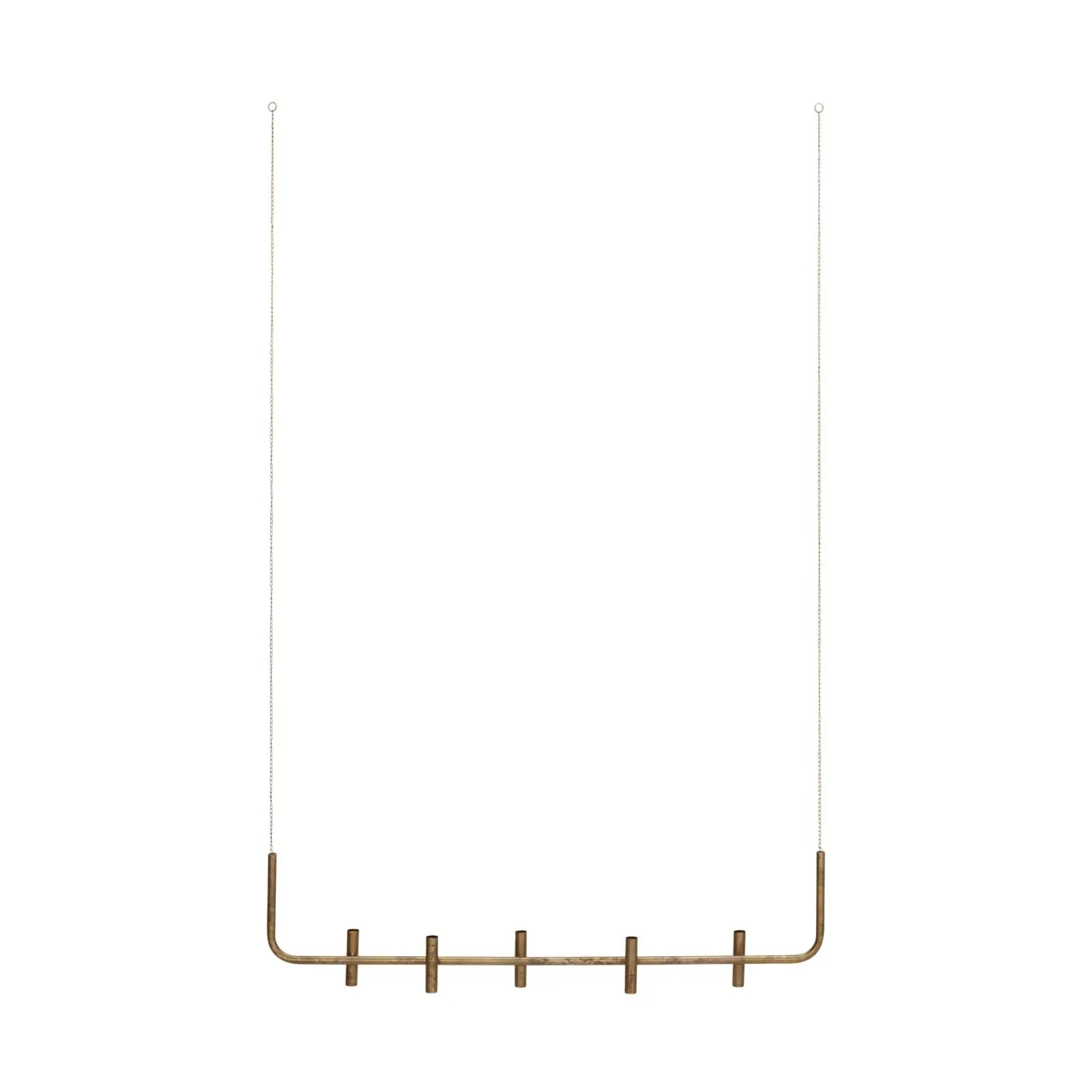 Maxi castiçal 102 cm, Latão antigo House Doctor