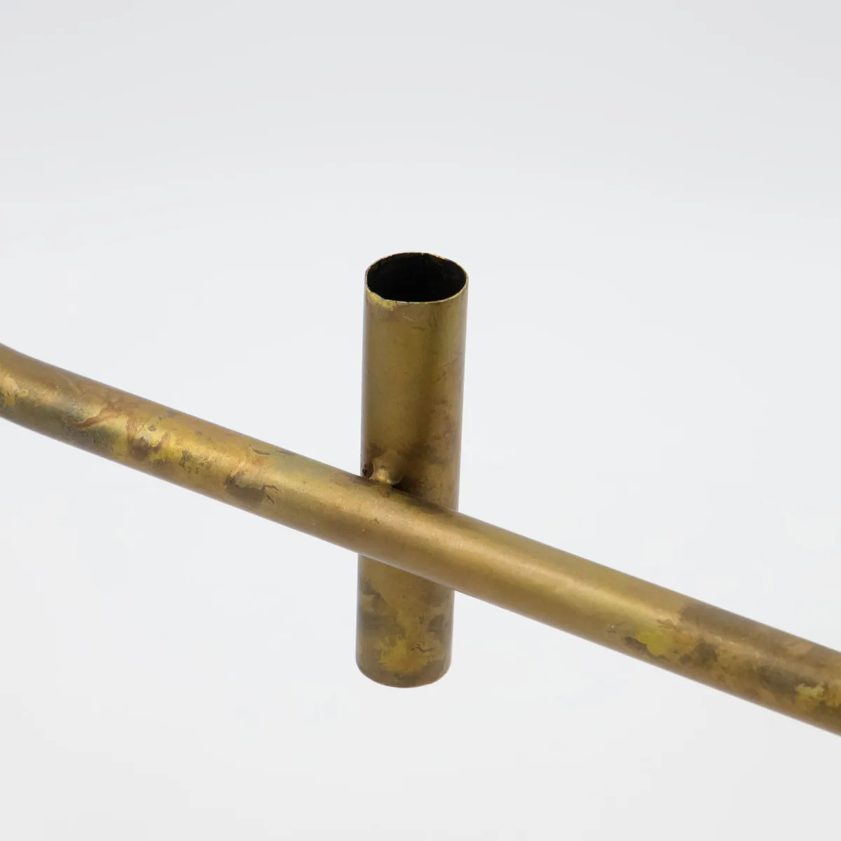 Maxi castiçal 102 cm, Latão antigo House Doctor