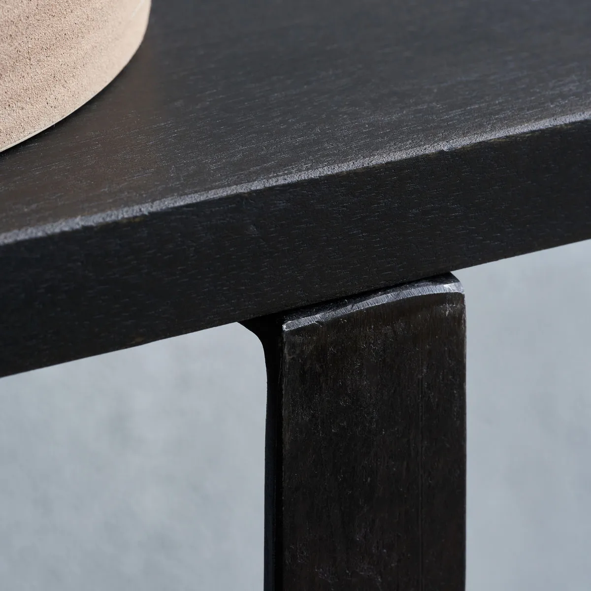 Mesa console Woda 90x30x75 cm, Preto House Doctor