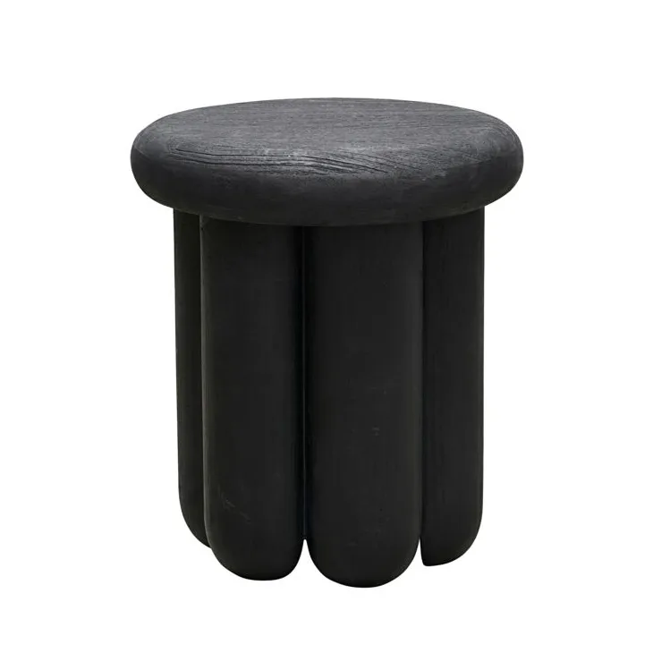 Mesa de apoio Phant Ø38 cm, preto House Doctor