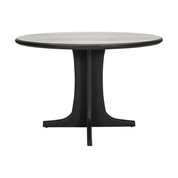 Mesa de jantar Shaker Ø120 cm - Preto - House Doctor
