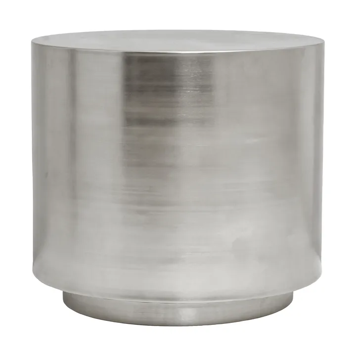 Mesa lateral Step - Prata escovada - House Doctor