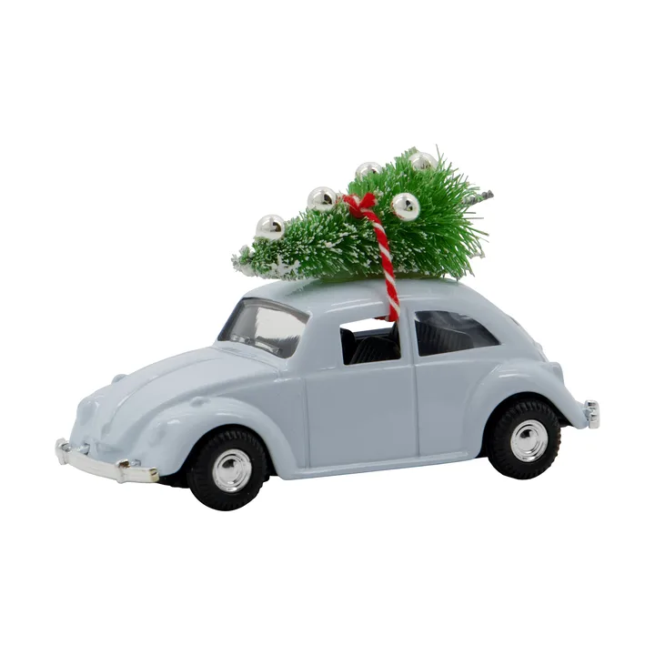 MINI Xmas car decoração de Natal - Azul-claro - House Doctor