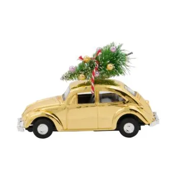 MINI Xmas car decoração de Natal - Ouro - House Doctor