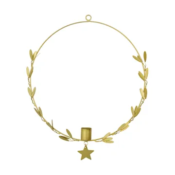 Mistel castiçal Ø25 cm - Latão - House Doctor